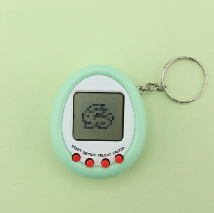 Retro 90s Cyber Pet Keyring