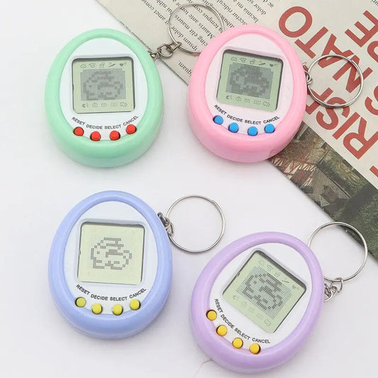 Retro 90s Cyber Pet Keyring